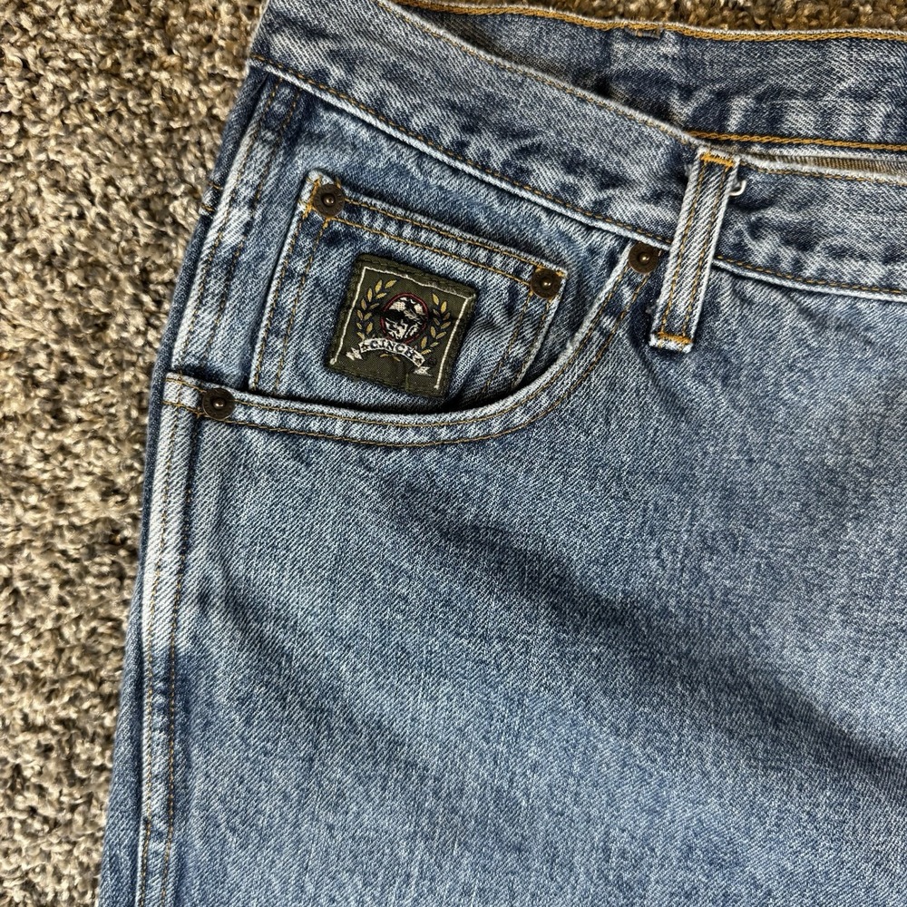 Cinch Men's Green Label 38x36 Denim Relaxed Western Workwear Jeans Medium Wash
